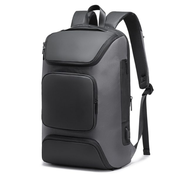 Oxford anti-theft backpack with usb charging port