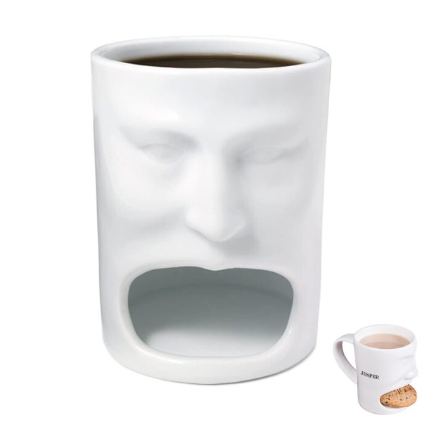 6Oz Cookie Ceramic Creative Man Face Mug