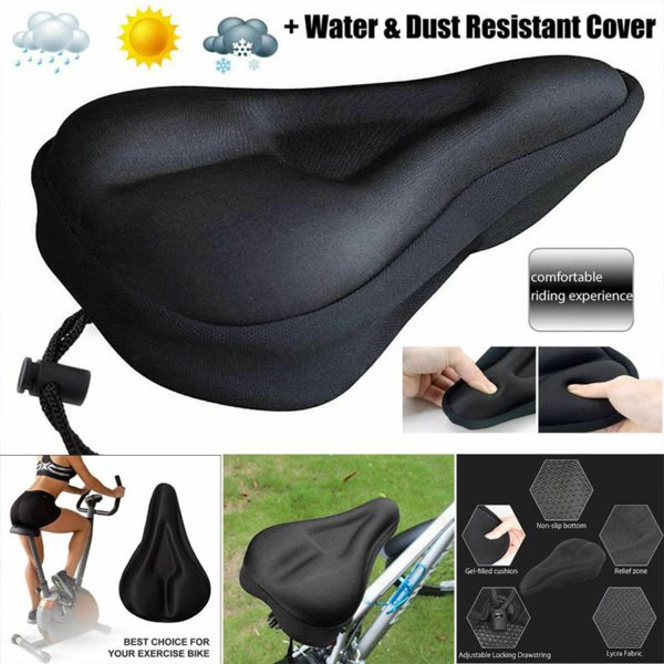 Mountain bike 3D memory foam seat cover