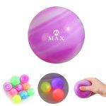 Galaxy Two Color TPR Flash Bouncy Balls