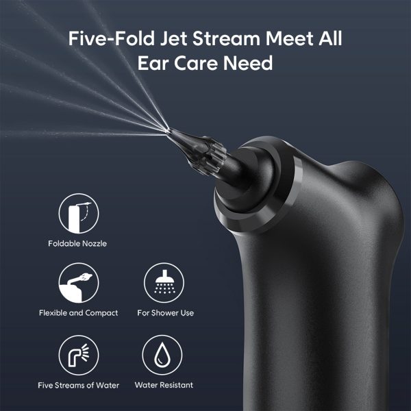 Portable electric ear cleaner