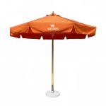 Courtyard outdoor beach umbrella