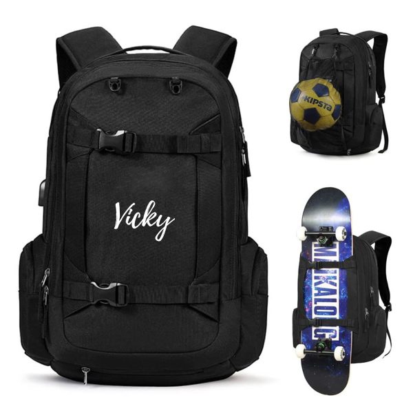 Oxford cloth shoulder multifunctional sports backpack