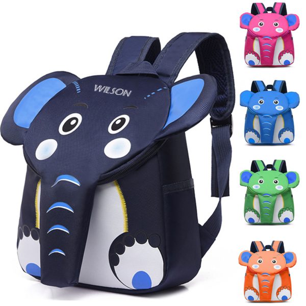 Oxford cute elephant kid’s backpack