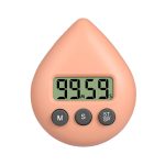 Teardrop-shaped electronic timer