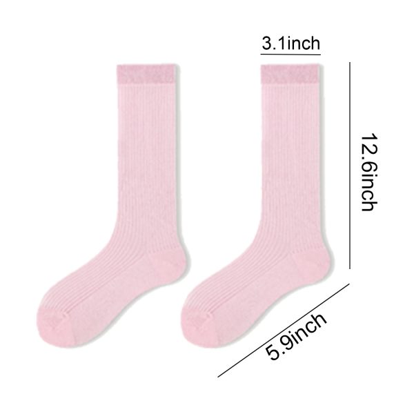 Colored Cushioned Crew Socks