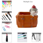 Cute Small Resin Dog Pencil Box Holder