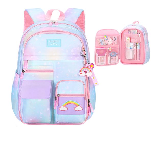 Girls Backpack Children's School Waterproof Bag