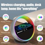 Wireless charging bluetooth speaker