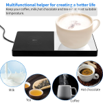 Waterproof Coffee Mug Warmer with Wireless Charger