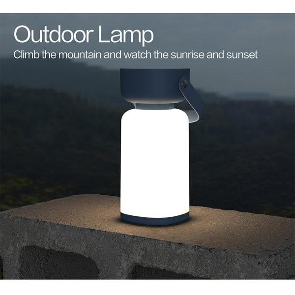 LED touch ambient light outdoor table lamp