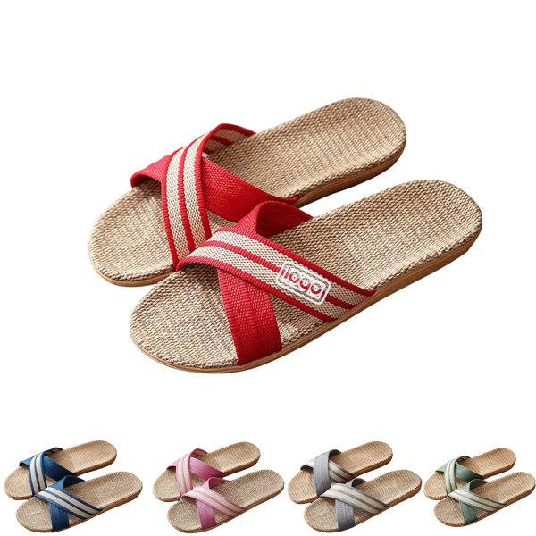 Easy and Comfortable Home Linen Slippers