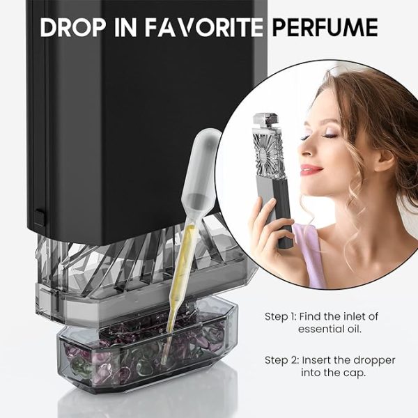 Scented perfume usb fan