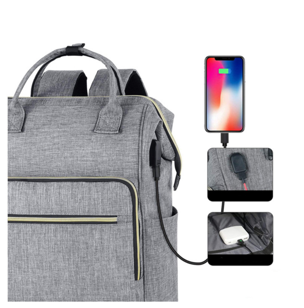 Travel Laptop Backpack Purse With Usb Charging Port