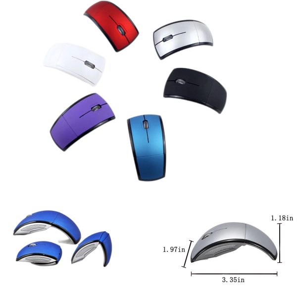 Foldable 2.4G Wireless Optical Mousse/Mice