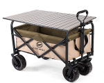 Outdoor Collapsible Wagon With Table Board