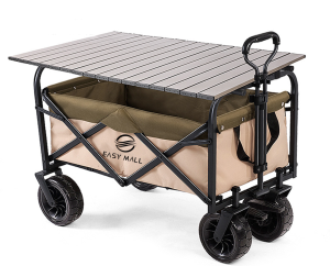 Outdoor Collapsible Wagon With Table Board