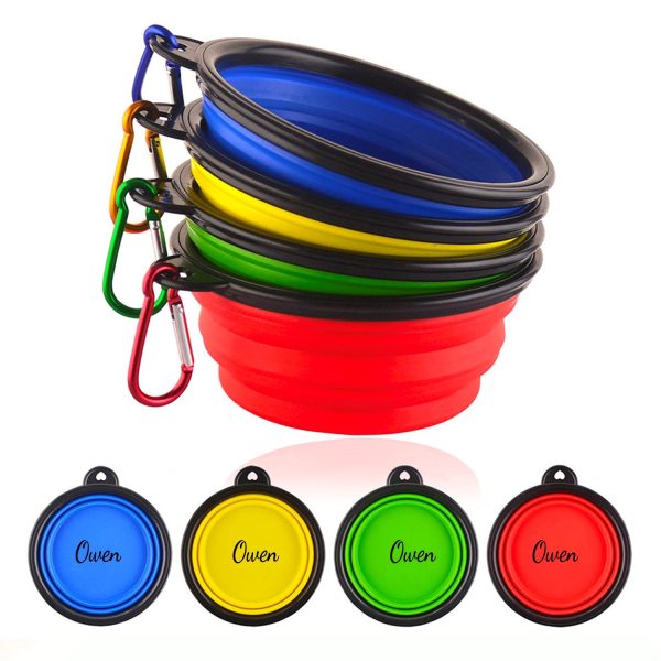 Collapsible Silicone Pet Bowl