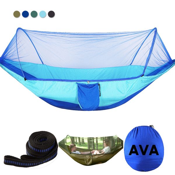 Automatic Quick Open Mosquito Net Hammock