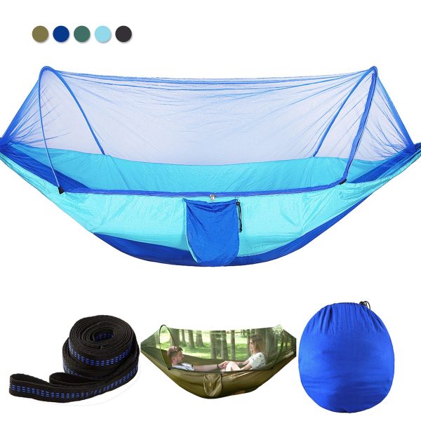 Automatic Quick Open Mosquito Net Hammock