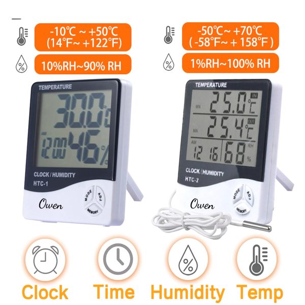 Indoor Digital Thermometer Humidity