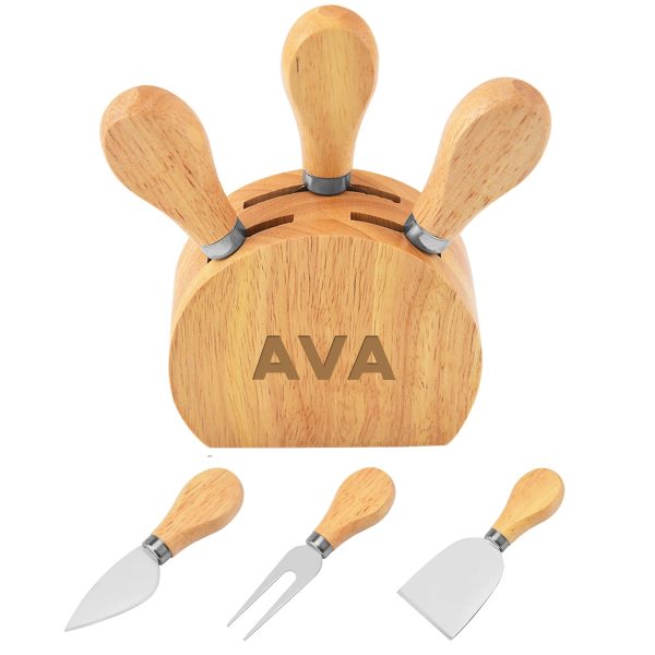 Cheese Knife Three Piece Set