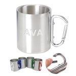 304 Stainless Steel Cups With Carabiners