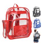 Large Capacity Transparent Pvc Backpack