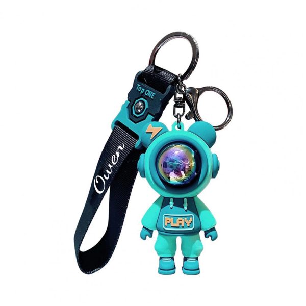 Lightning Bear Figure Keychain