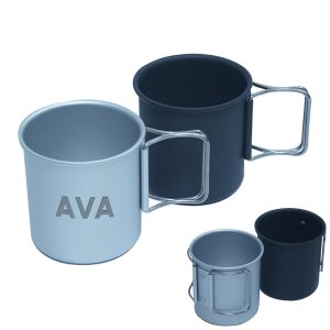 Outdoor Foldable Aluminum Alloy Cup