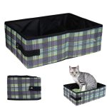 Oxford Cloth Foldable Cat Litter Box