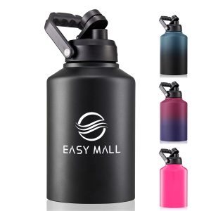 128Oz/64Oz Sports Water Bottle With Handle