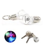 Led Light Bulb Key Chain