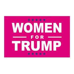 Women For Trump Campaign Banner