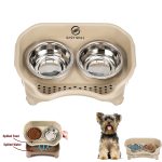 Elevated Food & Water Bowls For Dog Or Cat