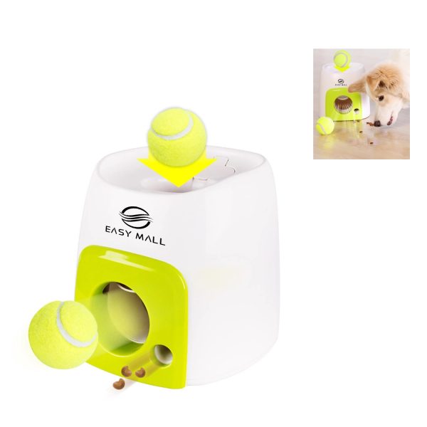 Pet Dog Ball Launcher Tennis Food Reward Machine Toy