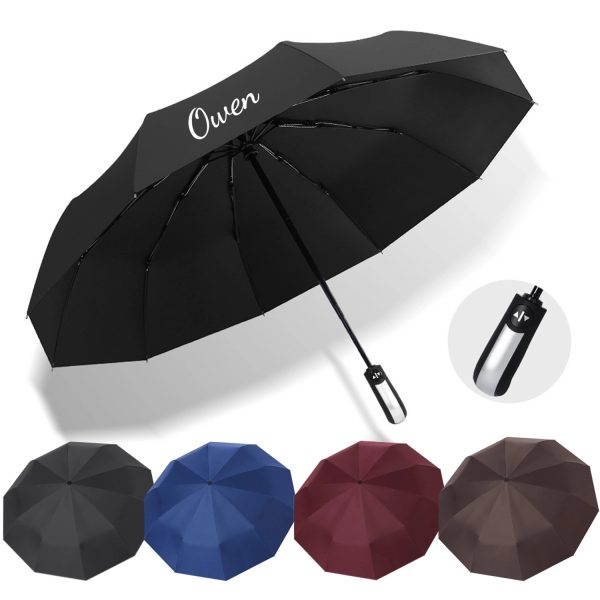 Auto-Open Folding Umbrella