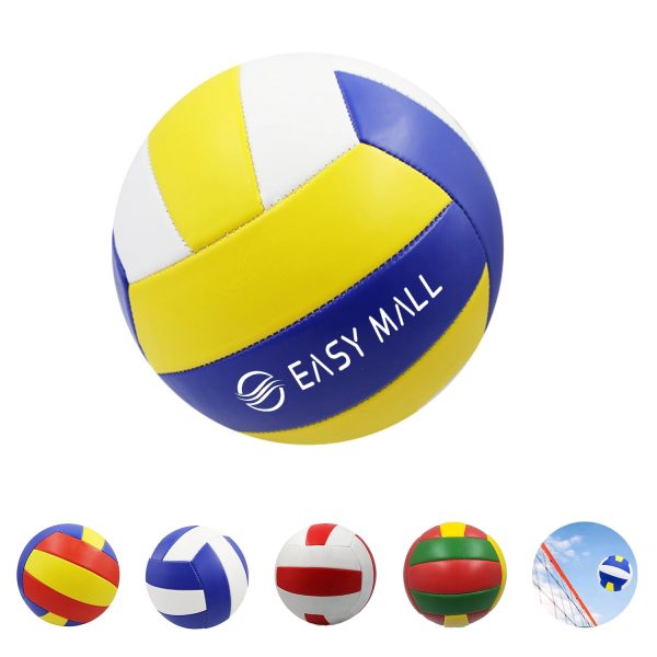 Indoor Outdoor Pu Leather Soft Volleyballs