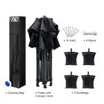 10' Outdoor Canopy Tent With 4 Sandbag