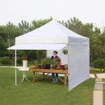 Tent/Canopy With 1 Awning, 4 Side Walls, Roller Bag