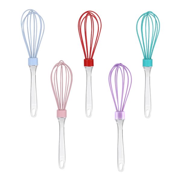 Clear Silicone Eggbeater/Whisk