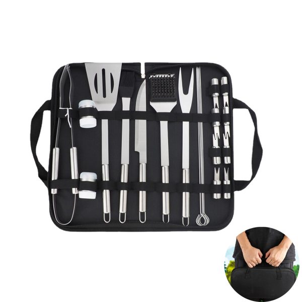 21PCS BBQ Accessories Stainless Steel Grill Set