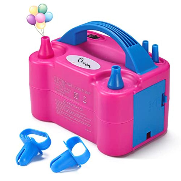 Portable Dual Nozzle Balloon Blower Pump