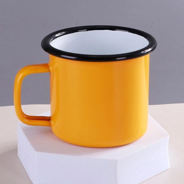 12oz Enamel Coffee Camping Mug