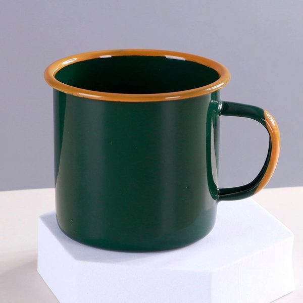 12oz Enamel Coffee Camping Mug