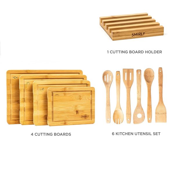 Bamboo Cutting Boards for Kitchen