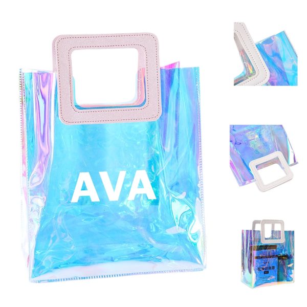 Pvc Laser Clear Tote Bag