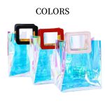 Pvc Laser Clear Tote Bag