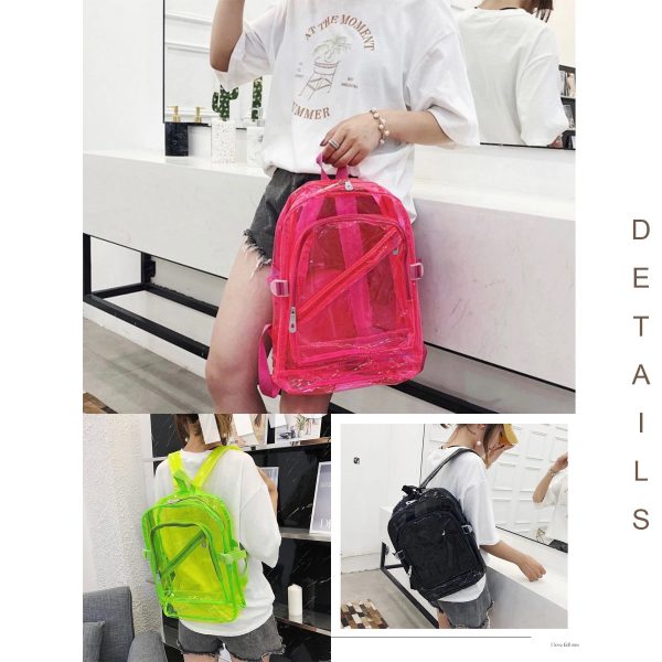 Pvc Jelly Waterproof Backpack