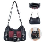 Pu Medium Antique Bicycle Large Capacity Crossbody Bag